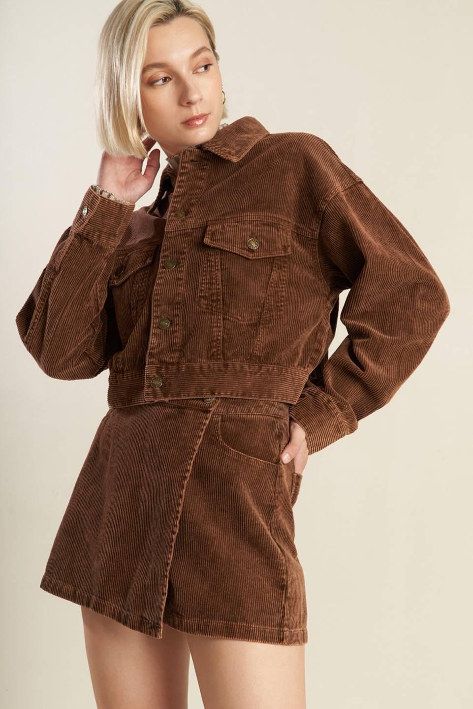 ESCAPING REALITY CORDUROY JACKET Flying Tomato