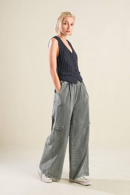 FOREVER CONNECTED WOVEN VEST Flying Tomato
