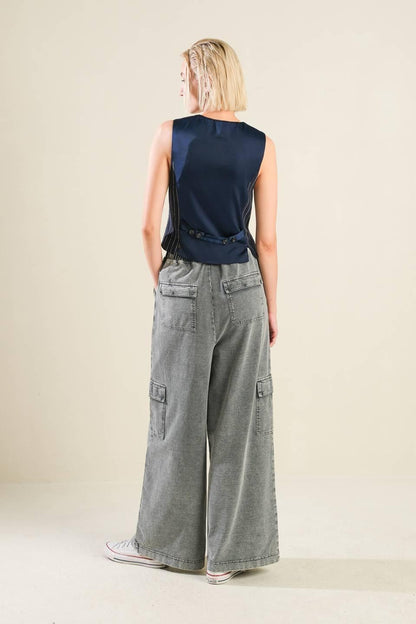FOREVER CONNECTED WOVEN VEST Flying Tomato