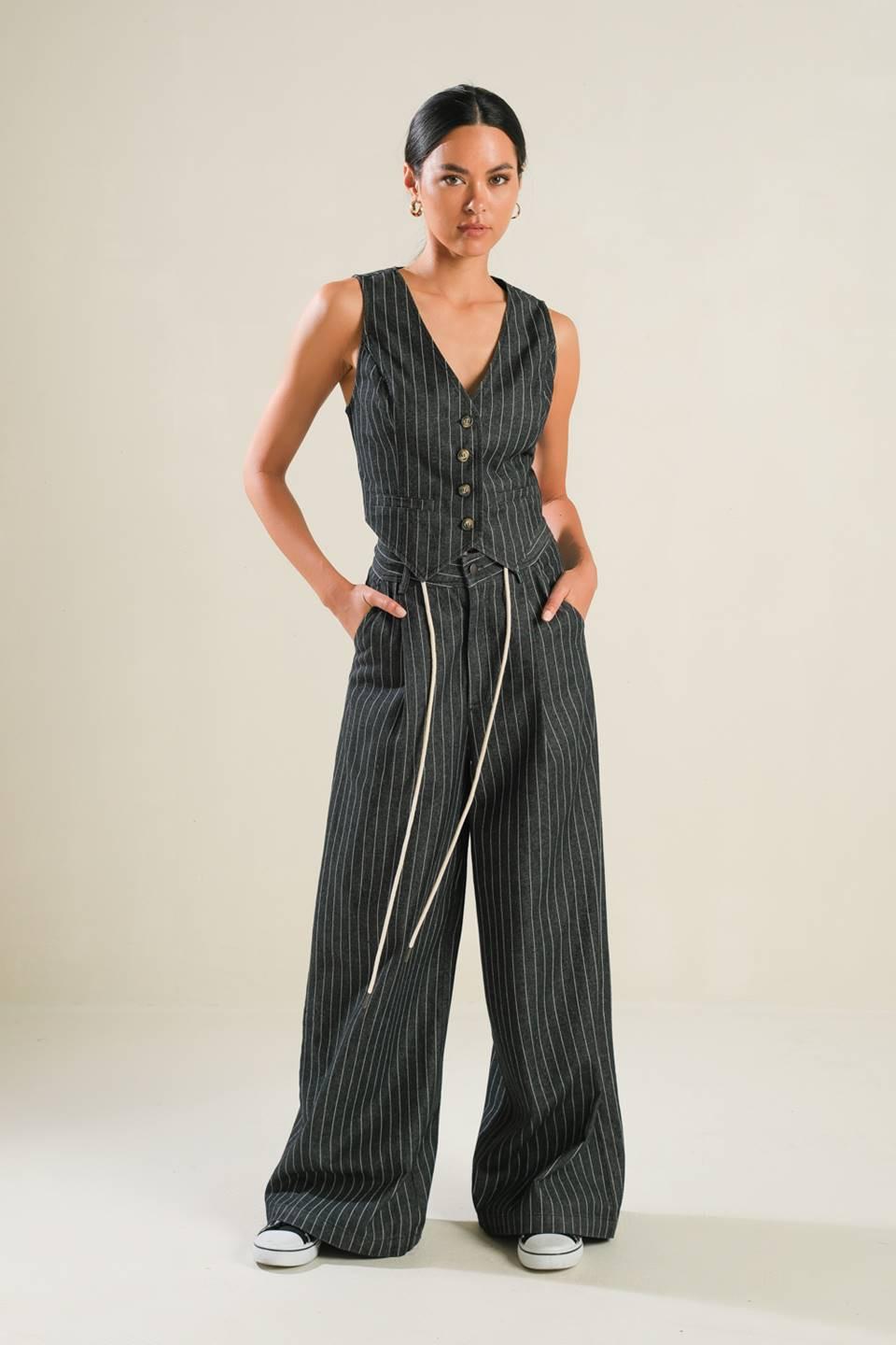 HAZY DAYS DENIM VEST Flying Tomato