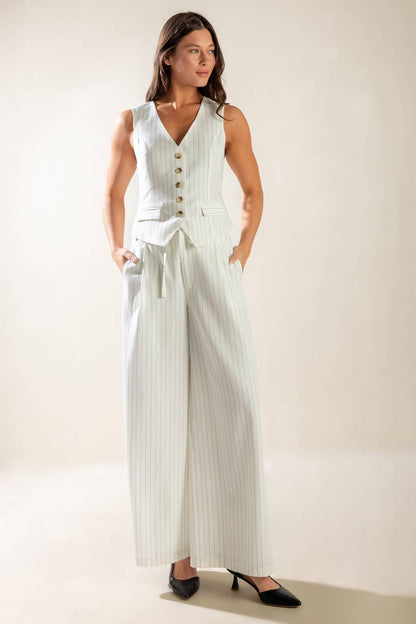 DINNER DATE WOVEN VEST Flying Tomato