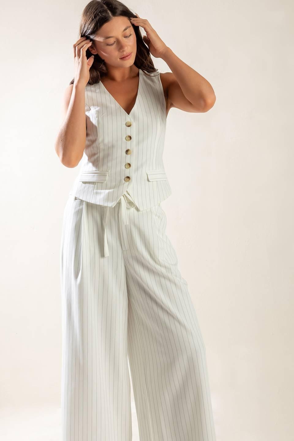 DINNER DATE WOVEN VEST Flying Tomato