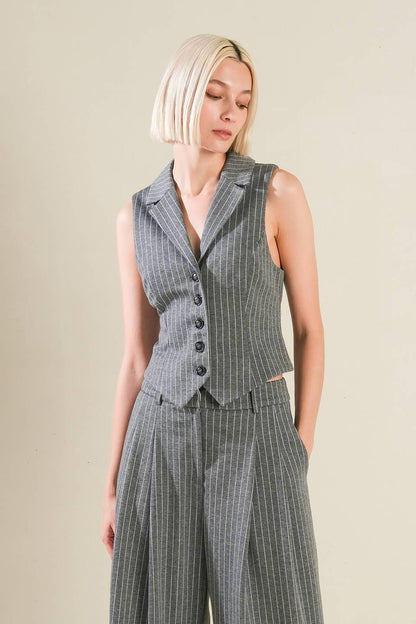 WANNA BE LOVED WOVEN VEST Flying Tomato
