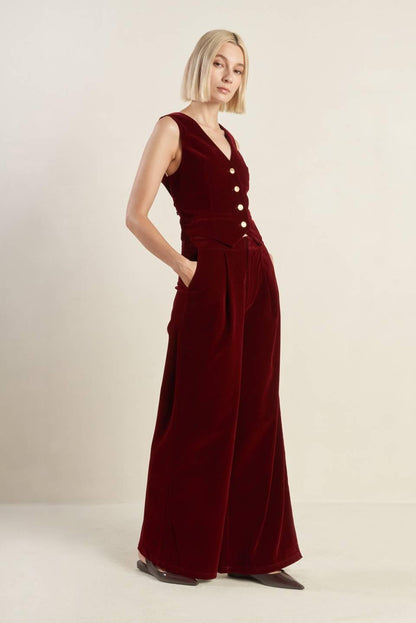 COY CHARM VELVET VEST Flying Tomato