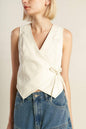 WATCHING THE WIND WOVEN VEST Flying Tomato