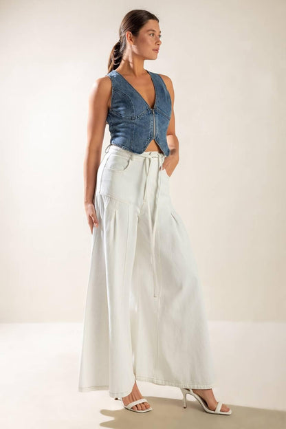 PICTURE PERFECT DENIM VEST Flying Tomato
