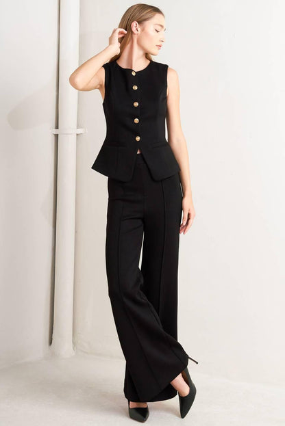 GLOSSY GLAM WOVEN VEST Flying Tomato