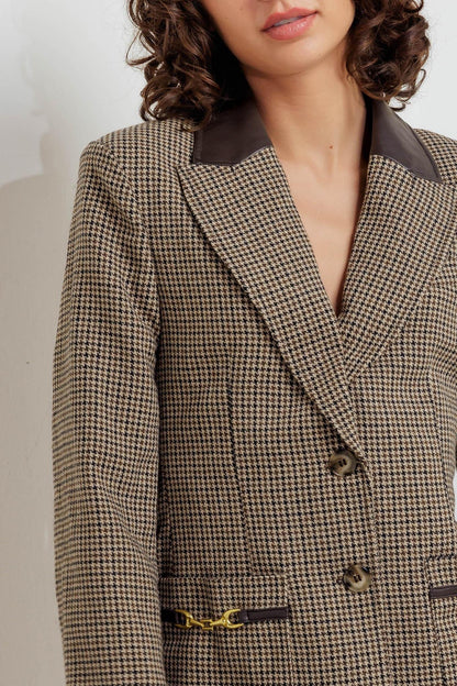 PREPPY EDGE WOVEN JACKET Flying Tomato