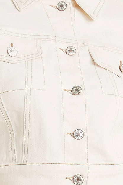 MODERN NEUTRAL TWILL JACKET Flying Tomato