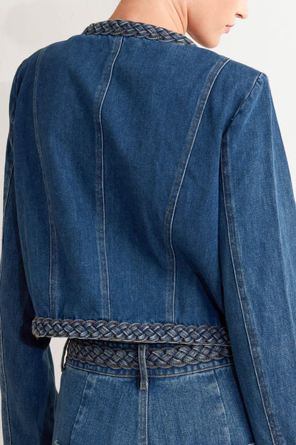 HERITAGE TWIST DENIM JACKET Flying Tomato