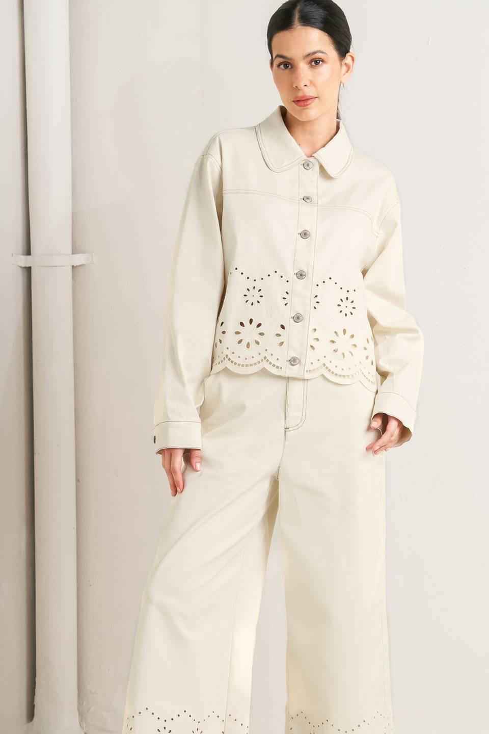 SUNDAY LEAF TWILL JACKET Flying Tomato