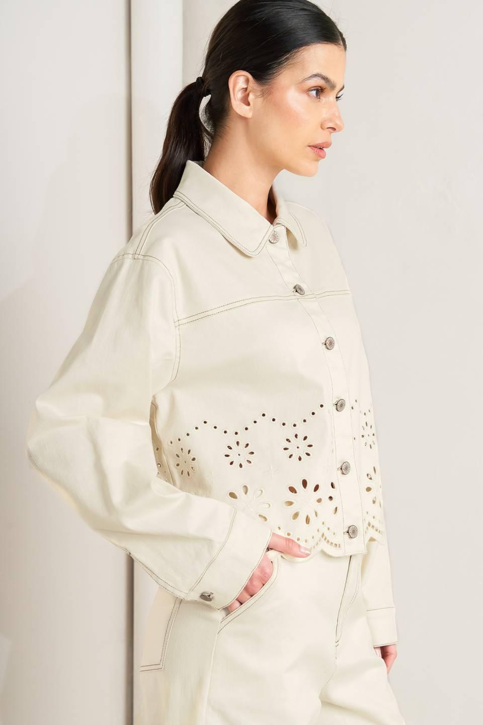 SUNDAY LEAF TWILL JACKET Flying Tomato