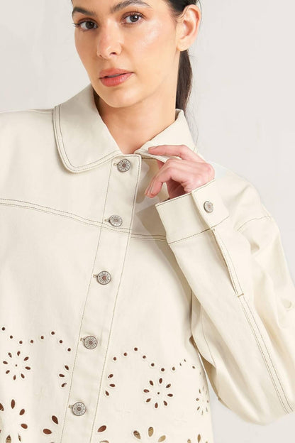 SUNDAY LEAF TWILL JACKET Flying Tomato