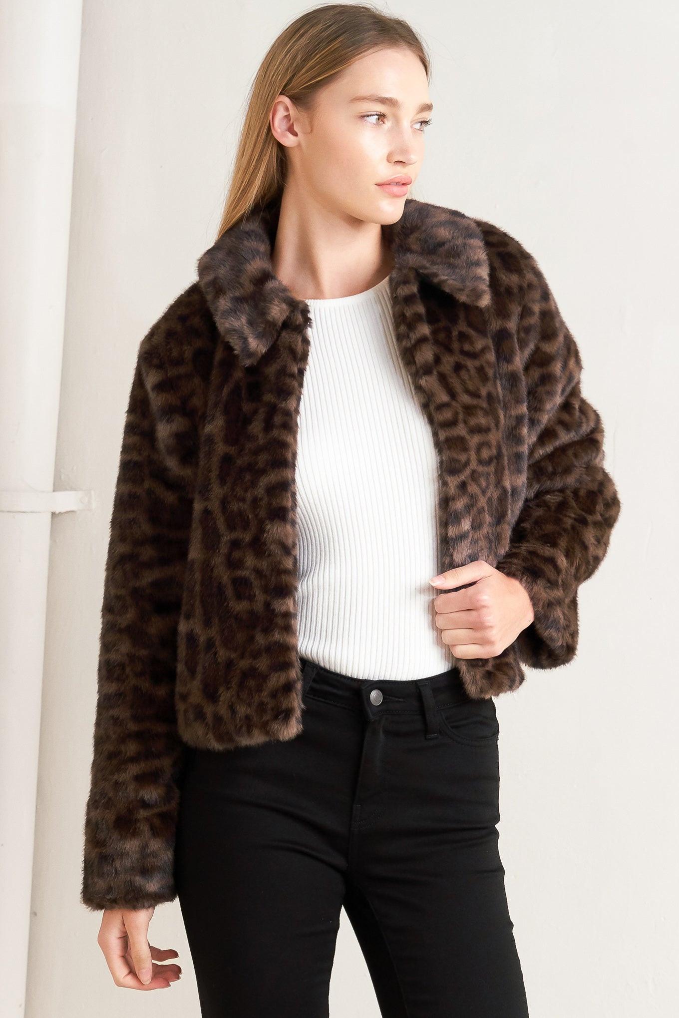 WILD FAME FAUX LEATHER JACKET Flying Tomato