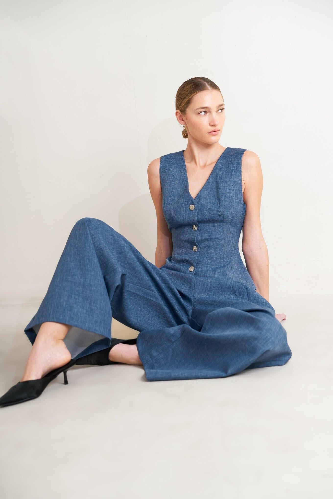 POWER MOVE WOVEN VEST Flying Tomato