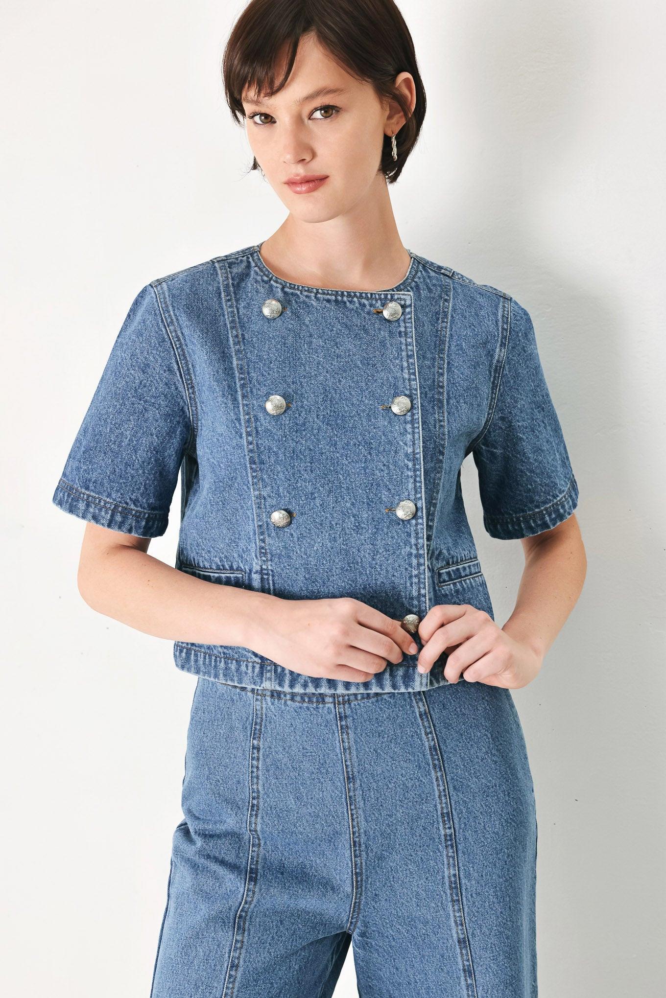 CITY ARMOR DENIM JACKET Flying Tomato