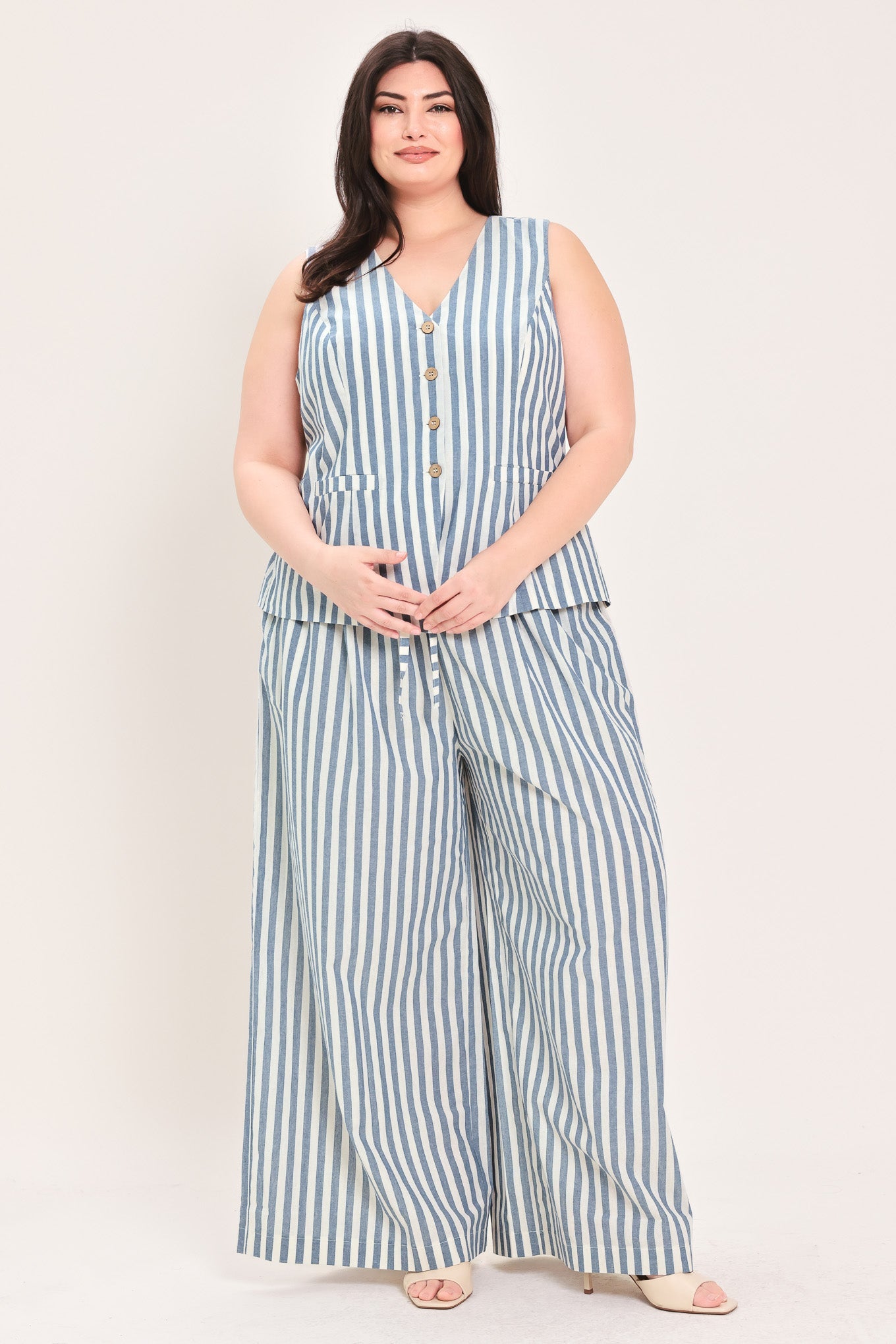 OCEAN DRIVE RHYTHM WOVEN VEST Flying Tomato