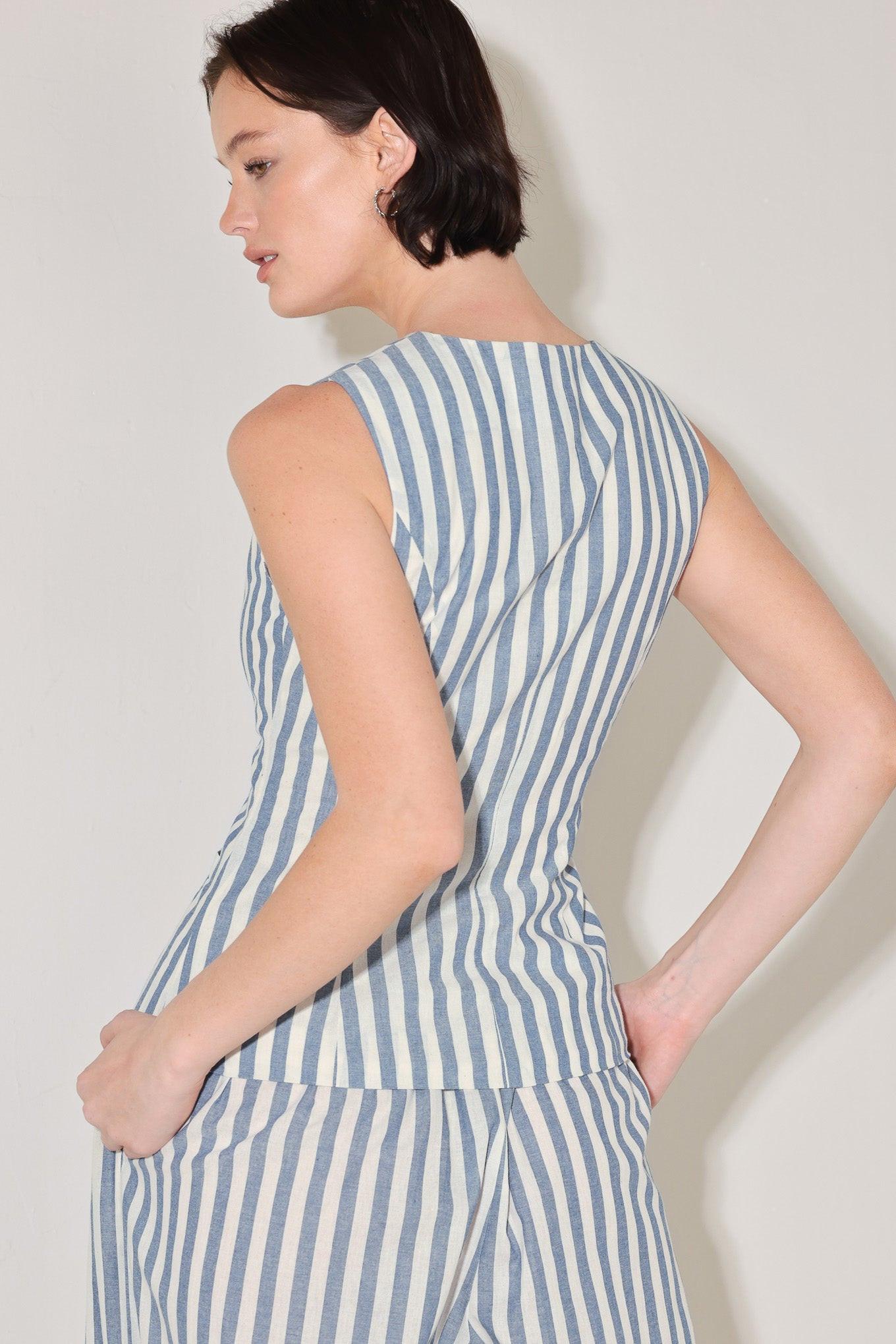 OCEAN DRIVE RHYTHM WOVEN VEST Flying Tomato