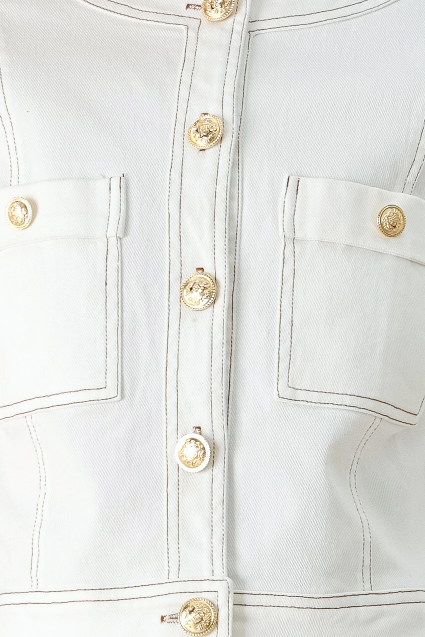 FIFTH STREET WOVEN CROP JACKET Flying Tomato