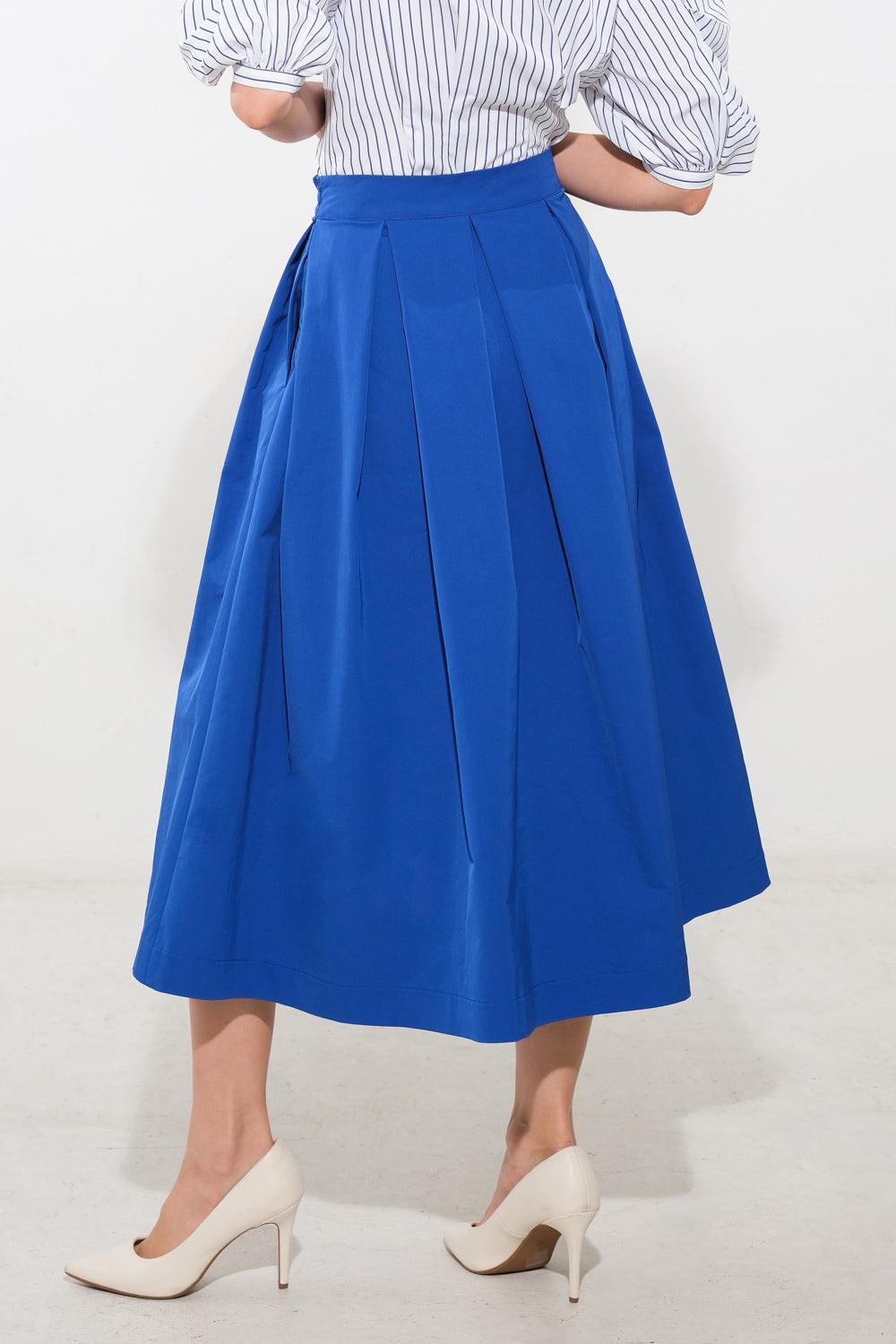 LOVE OF MINE WOVEN MIDI SKIRT Flying Tomato