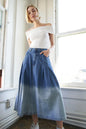 STATE OF MIND DENIM MIDI SKIRT Flying Tomato