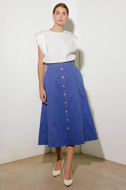 ENCHANTED ELEGANCE MIDI SKIRT Flying Tomato