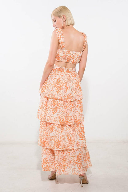 THERE IN MY MIND WOVEN MAXI SKIRT Flying Tomato