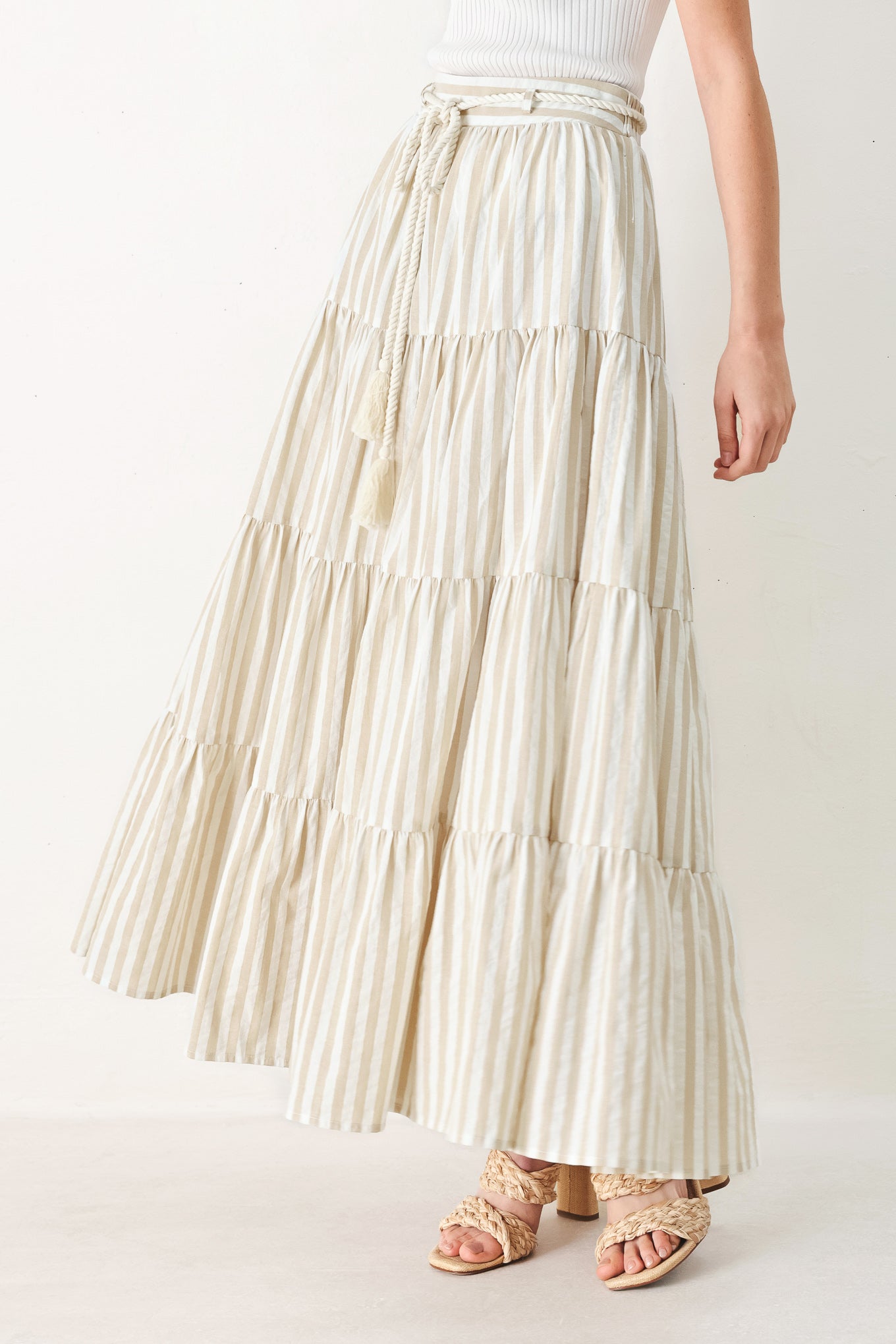 HAMPTONS WEEKEND WOVEN MAXI SKIRT Flying Tomato