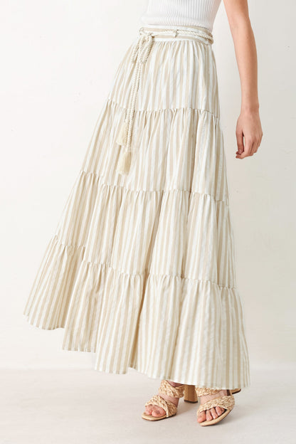 HAMPTONS WEEKEND WOVEN MAXI SKIRT Flying Tomato