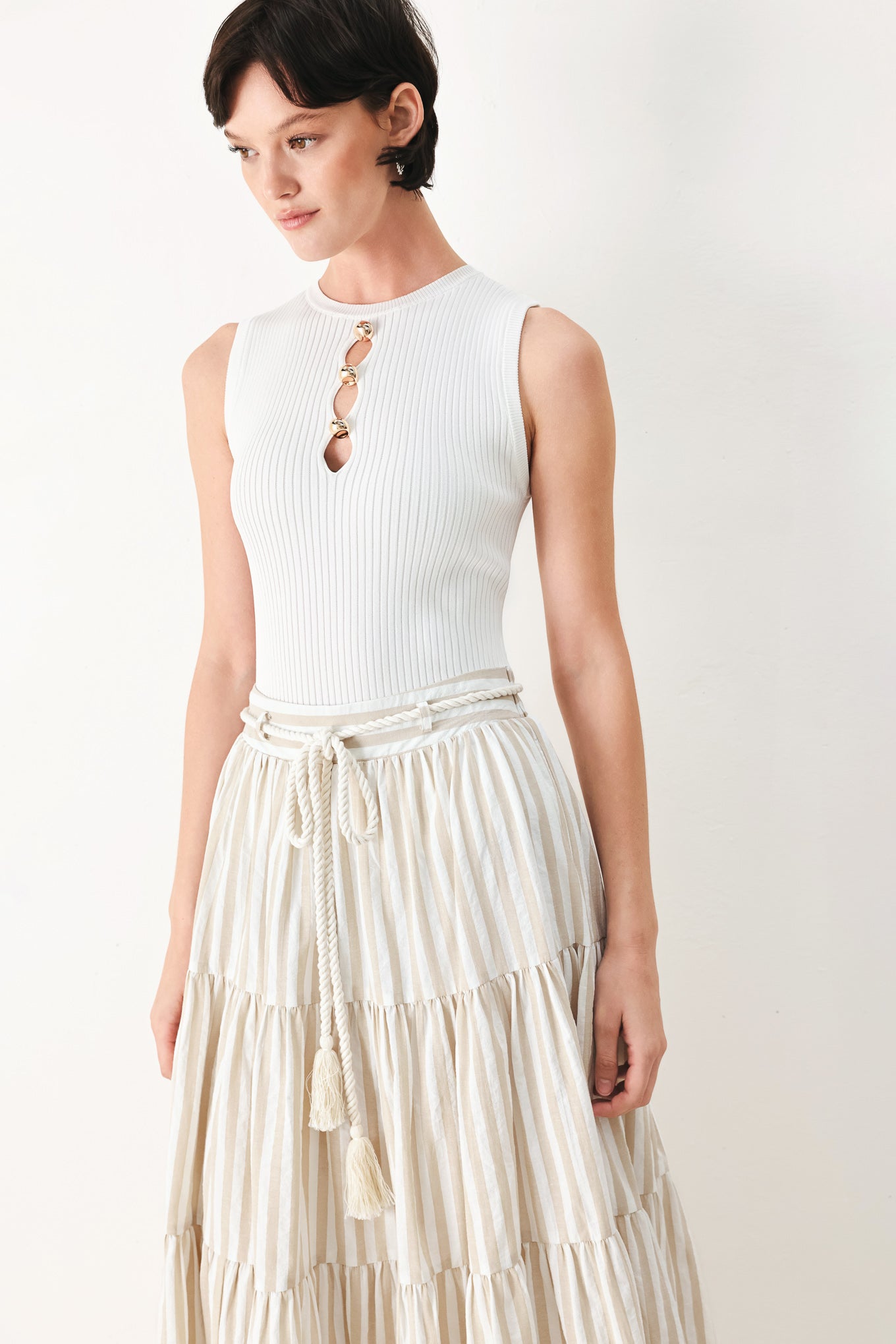 HAMPTONS WEEKEND WOVEN MAXI SKIRT Flying Tomato