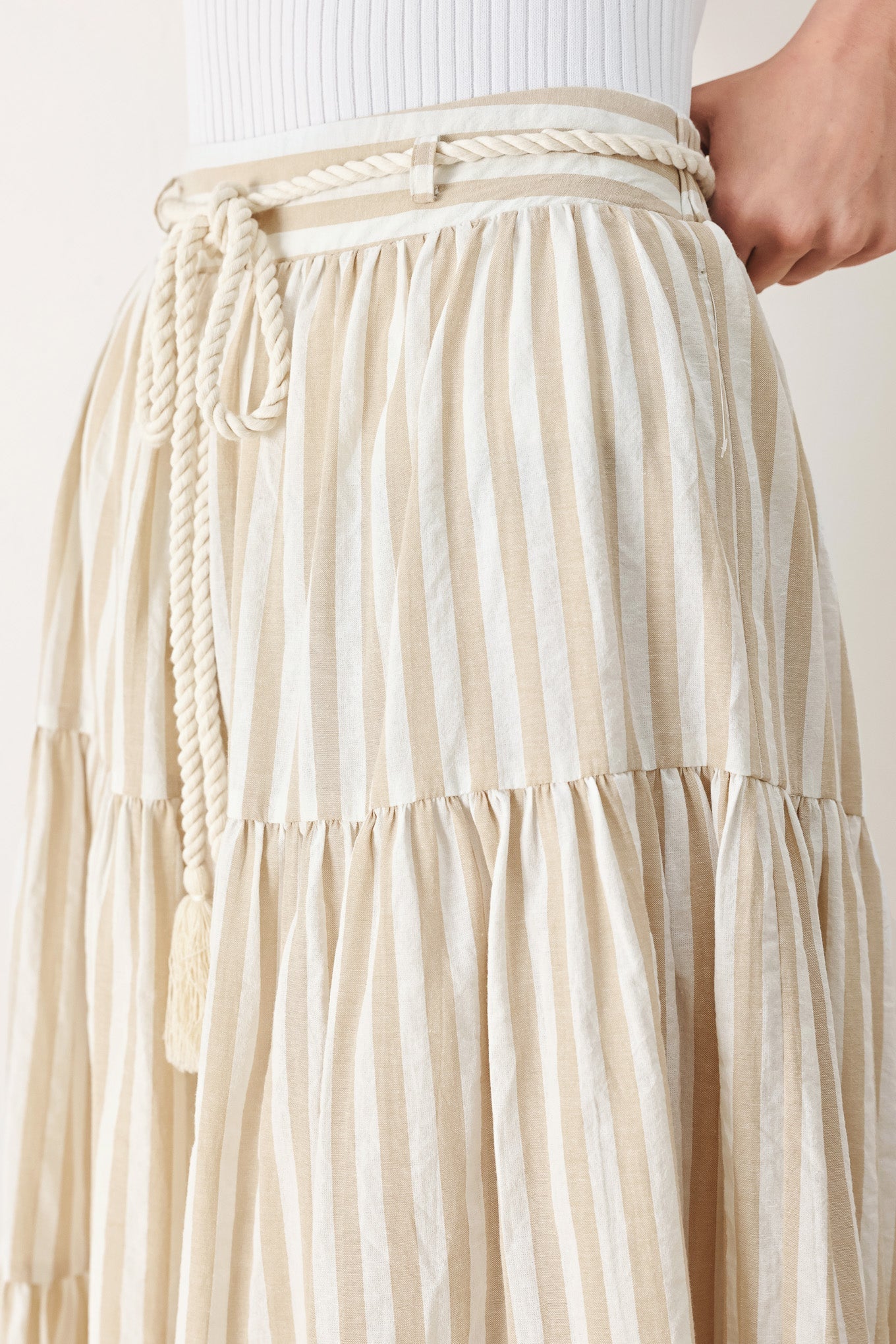 HAMPTONS WEEKEND WOVEN MAXI SKIRT Flying Tomato