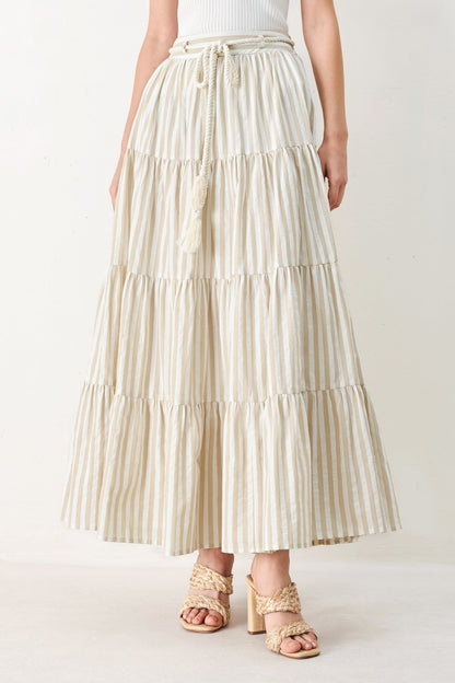 HAMPTONS WEEKEND WOVEN MAXI SKIRT Flying Tomato
