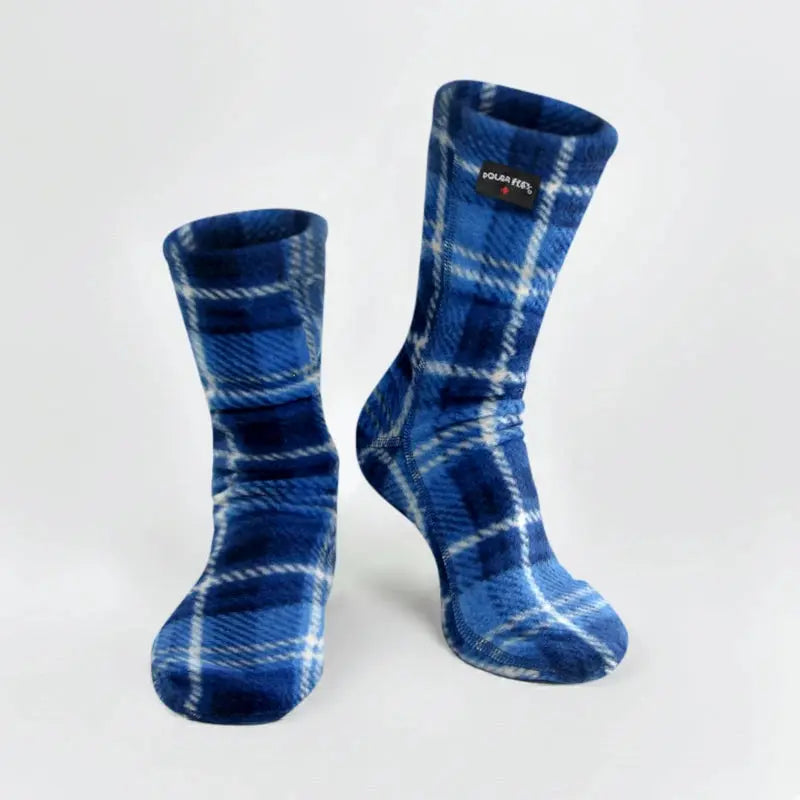 Polar Feet SUPER STRETCHY Fleece Socks - Flannel Polar Feet® LLC
