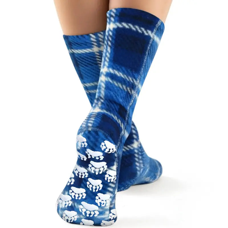 Polar Feet SUPER STRETCHY Fleece Socks - Flannel Polar Feet® LLC