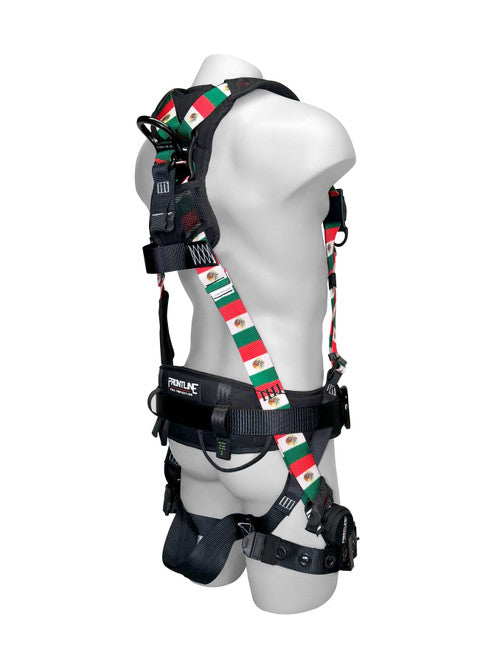 Frontline 110CTB-ML-MX Combat™ Mexican Style Full Body Harness with Aluminum Hardware and Suspension Trauma Straps VM Hardware