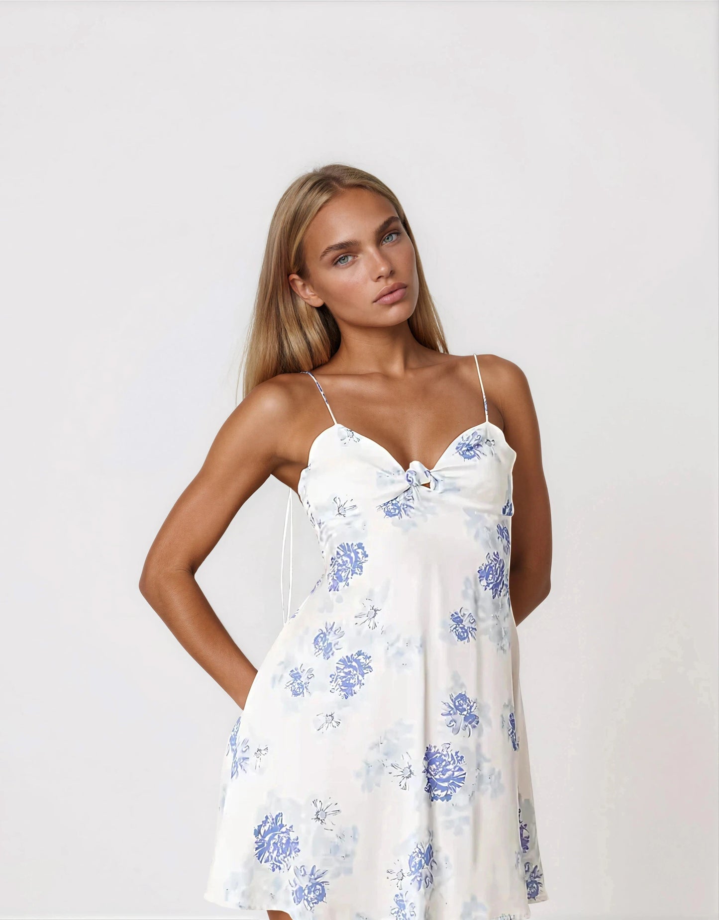 Adira Mini Dress – Blue XO, Tina