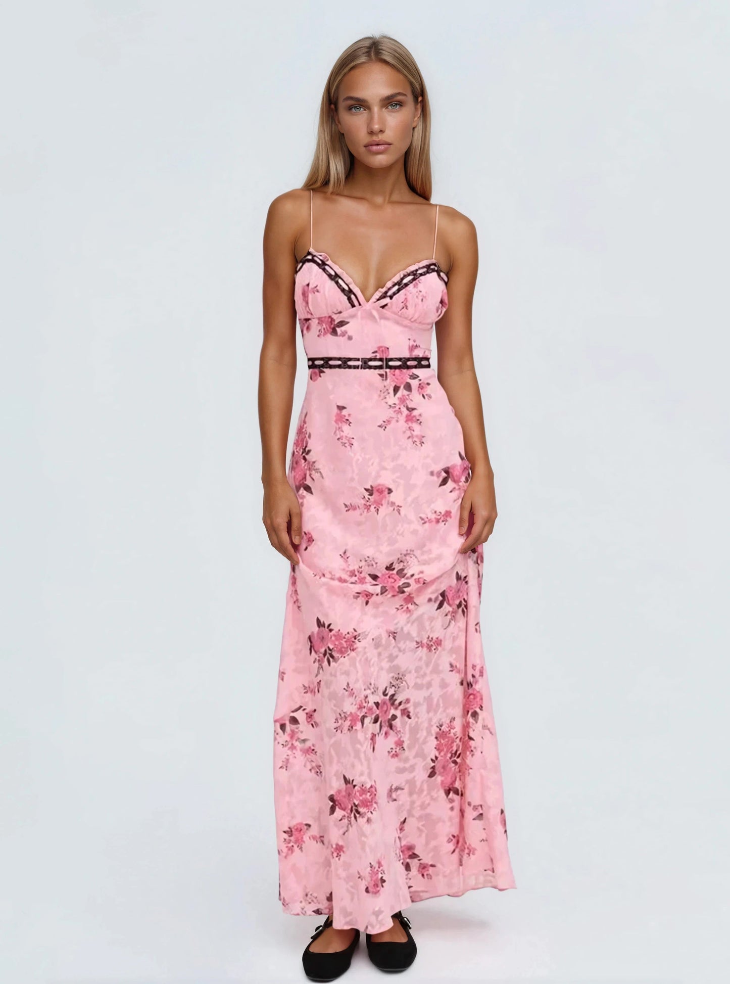 Guinevere Maxi Dress - Pink XO, Tina