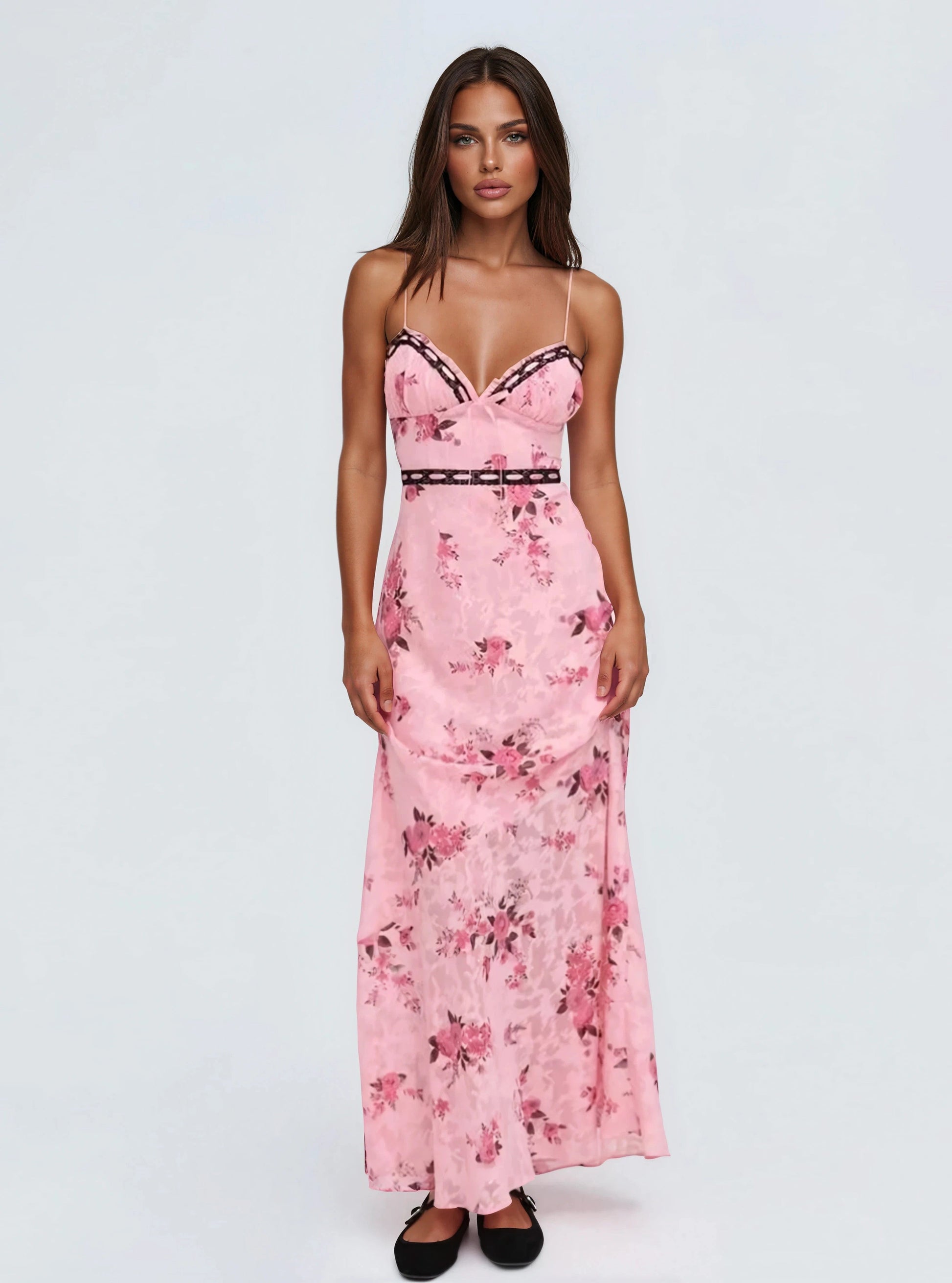 Guinevere Maxi Dress - Pink XO, Tina