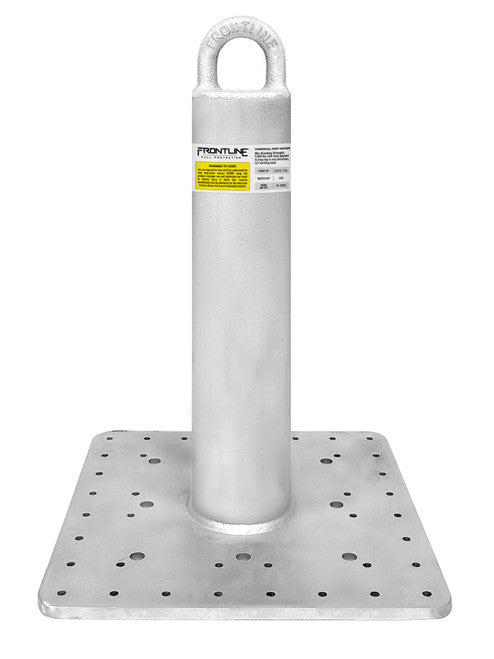 Frontline Commercial Roof Anchor CAL-OSHA Compliant 12" VM Hardware