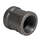 1/2 in. Black Right Left Coupling PIPE DECOR