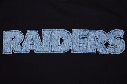 Pro Standard Las Vegas Raiders Varsity Blues Tee - Black Denim Exchange
