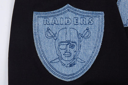 Pro Standard Las Vegas Raiders Varsity Blues Tee - Black Denim Exchange