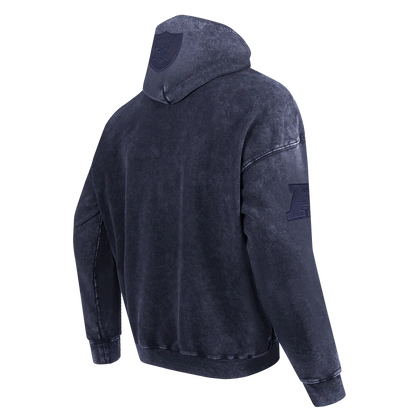 Pro Standard Raiders Washed Enzyme Drop Shoulder Hoodie - Navy Denim Exchange