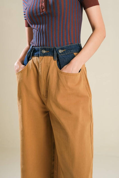 THIS ONE'S FOR YOU DENIM PANTS Flying Tomato