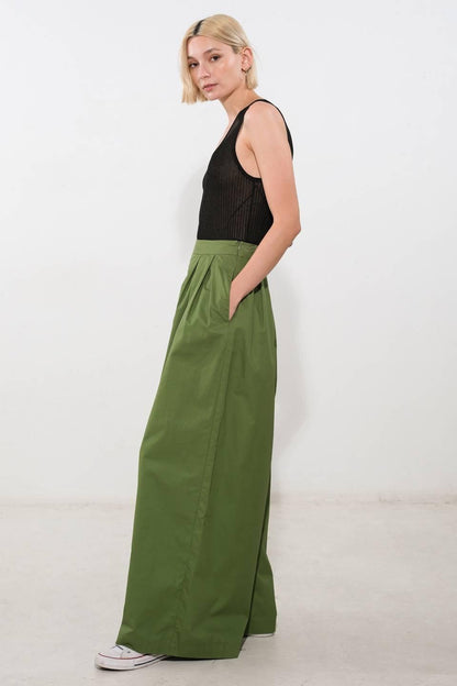 IT'S PERFECT TIMING WOVEN PANTS Flying Tomato