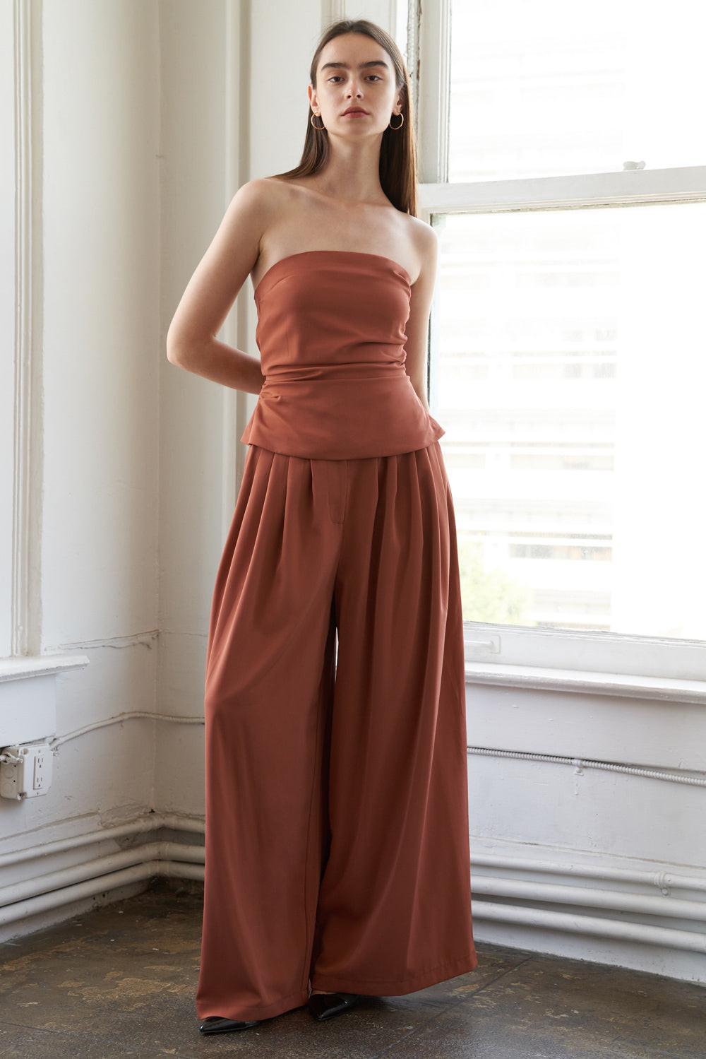 BIRDS SINGING WOVEN PANTS Flying Tomato