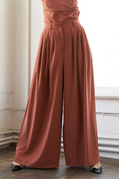 BIRDS SINGING WOVEN PANTS Flying Tomato
