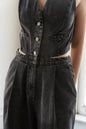 RAIN OR SHINE DENIM JUMPSUIT Flying Tomato