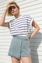 NO ONE PRETTIER DENIM SKORT Flying Tomato