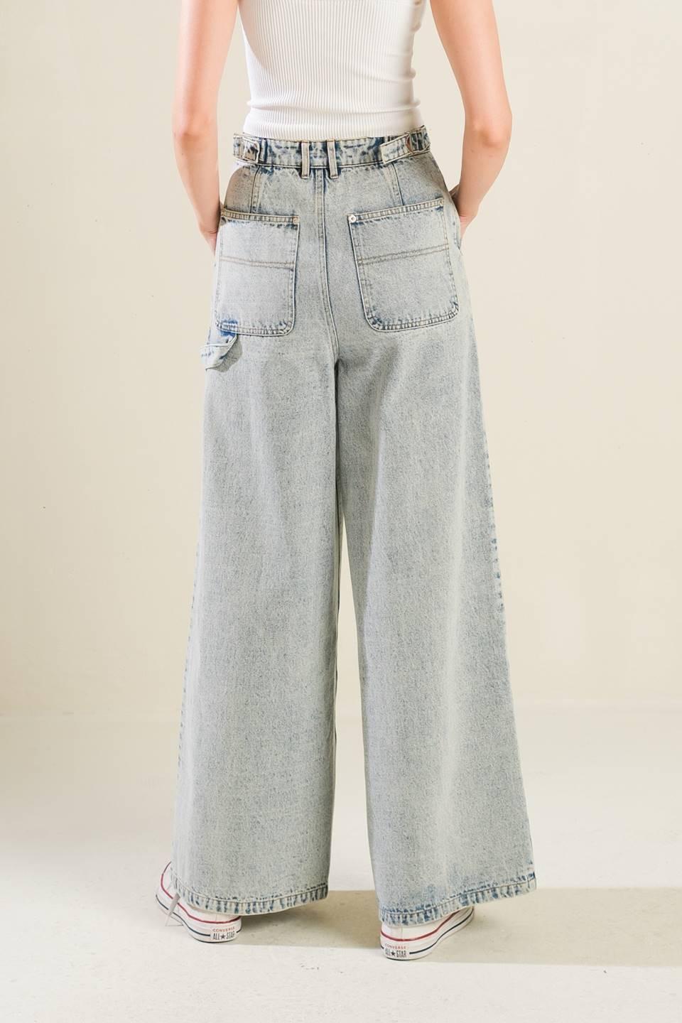 IF I KNOW ME DENIM PANTS Flying Tomato